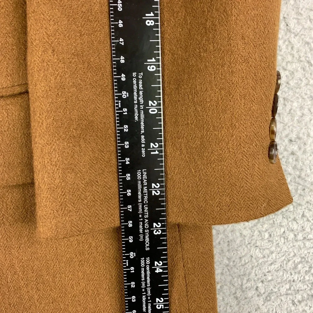 Arnold Brant Camel Hair Sport Coat Mens 44R Brown Blazer 3-Button Made in Canada
